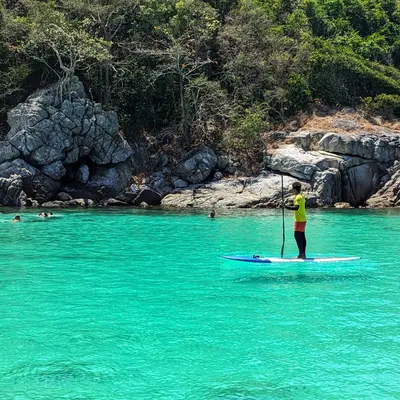 Остров Рача экскурсия на катамаране - миниатюра 2