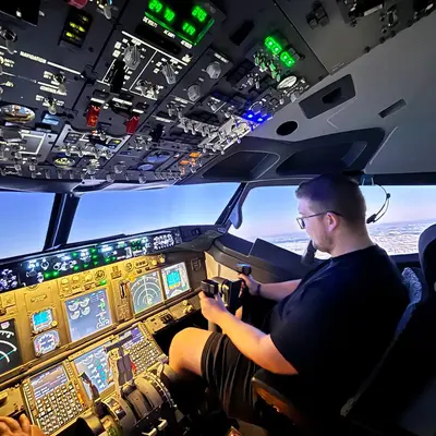 Авиасимулятор Боинг-737 - миниатюра 2